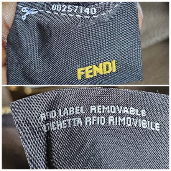 Authentic Fendi Peekaboo Bag Ombre Leather Regular Medium - Picture 10 of 16